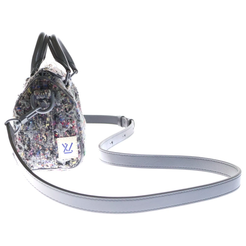 LOUIS VUITTON(ルイヴィトン) LVフェルト キーポルXS 2WAYバッグ ハンドバッグ ショルダーバッグ グレー フェルト×レザー M80821