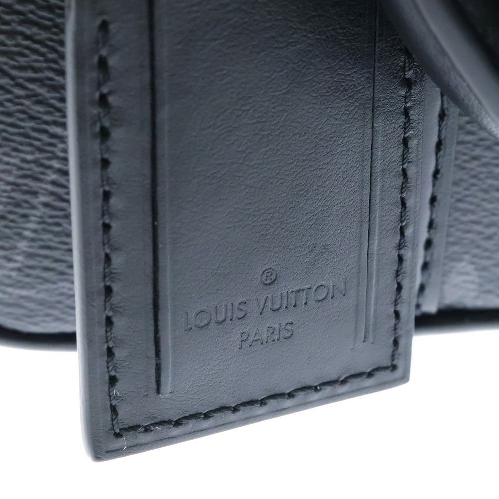 LOUIS VUITTON(ルイヴィトン) ナノ PVD モノグラム エクリプス 2WAY キャンバス レザー ハンド ショルダーバッグ M82770 RFID