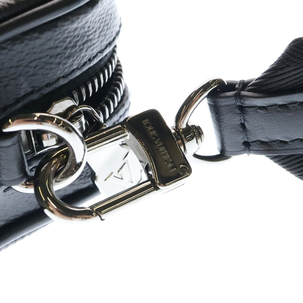 LOUIS VUITTON(ルイヴィトン) ナノ PVD モノグラム エクリプス 2WAY キャンバス レザー ハンド ショルダーバッグ M82770 RFID
