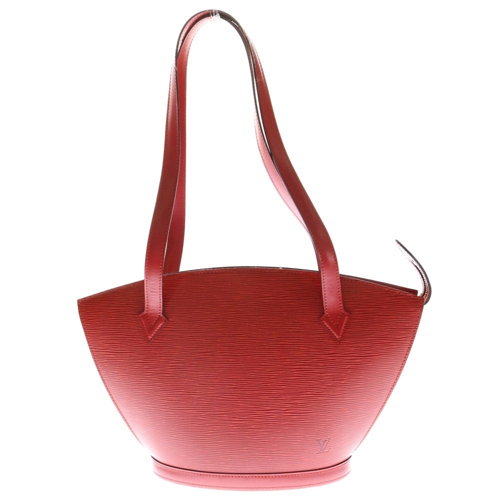 LOUIS VUITTON(ルイヴィトン) エピ サンジャック ハンドバッグ トートバッグ ゴールド金具 レザー カストリアンレッド M52277