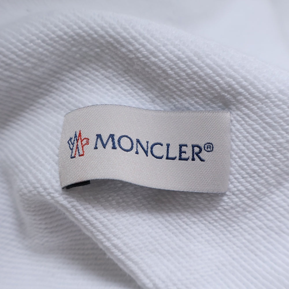 MONCLER(モンクレール) 20SS ロゴ刺繍 スウェットトラック ジョガーパンツ ホワイト F10918H71260 8098U