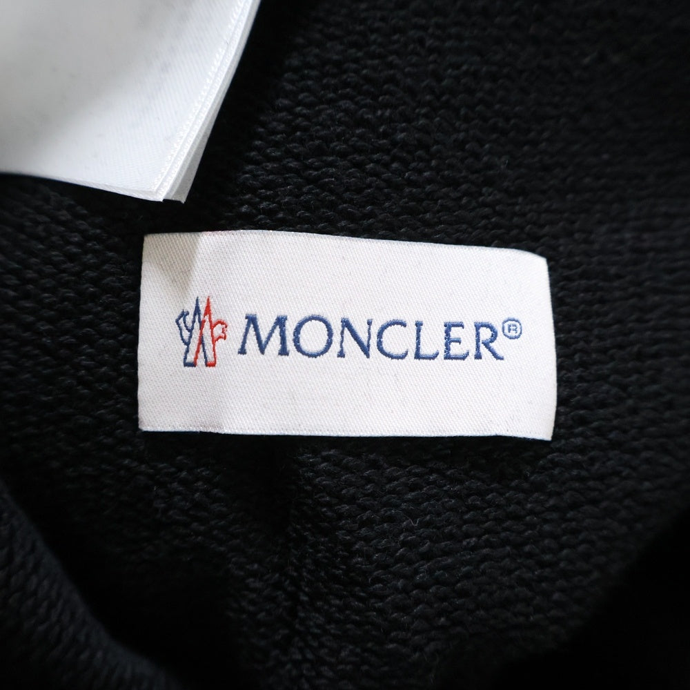 MONCLER(モンクレール) 22SS ロゴプリント サイドライン スウェットトラック ジョガーパンツ ネイビー H10918H00005 809KR