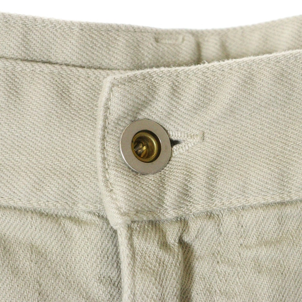 MONCLER(モンクレール) 22AW Grey Cargo trousers ロゴ刺繍 グレイカーゴ ワッペンロゴ ストレート ペインターパンツ トラウザーズ ベージュ H20912A00011 5968Z