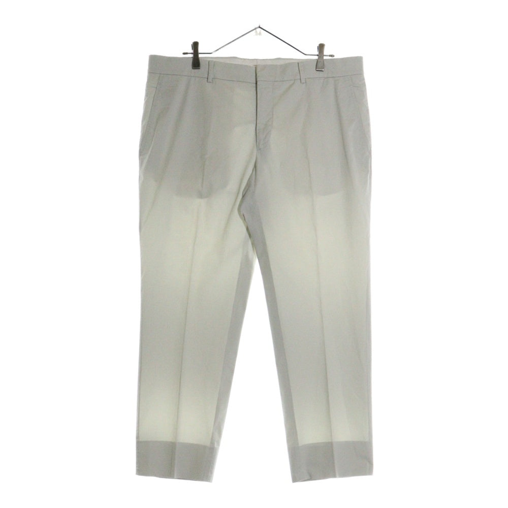 HERMES(エルメス) パンツ スラックス ボトムス コットン ホワイトグレー #48 835205B0 メンズ