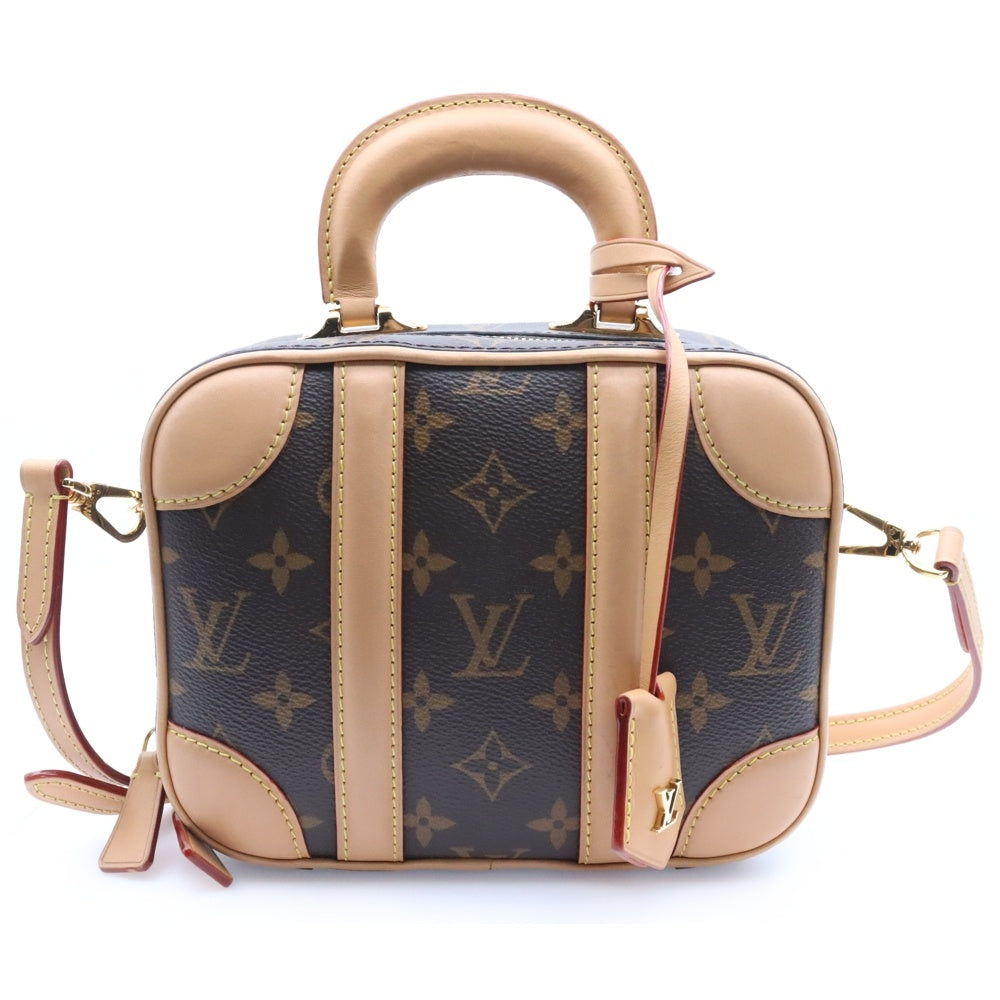 LOUIS VUITTON(ルイヴィトン) モノグラム ヴァリゼットBB ショルダーバッグ ブラウン PVCレザー M44804