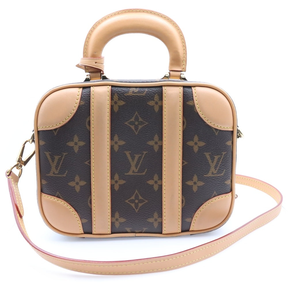 LOUIS VUITTON(ルイヴィトン) モノグラム ヴァリゼットBB ショルダーバッグ ブラウン PVCレザー M44804