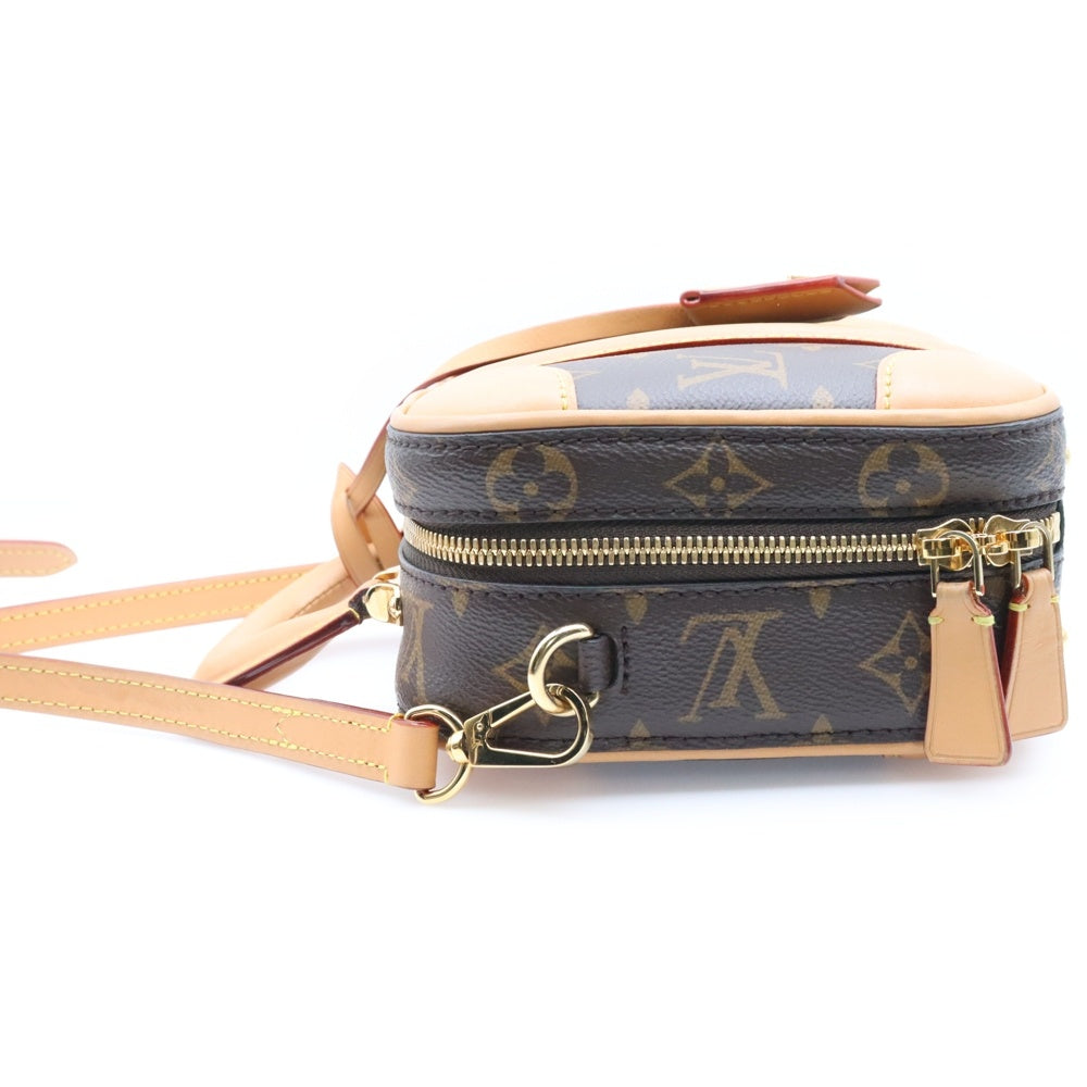 LOUIS VUITTON(ルイヴィトン) モノグラム ヴァリゼットBB ショルダーバッグ ブラウン PVCレザー M44804