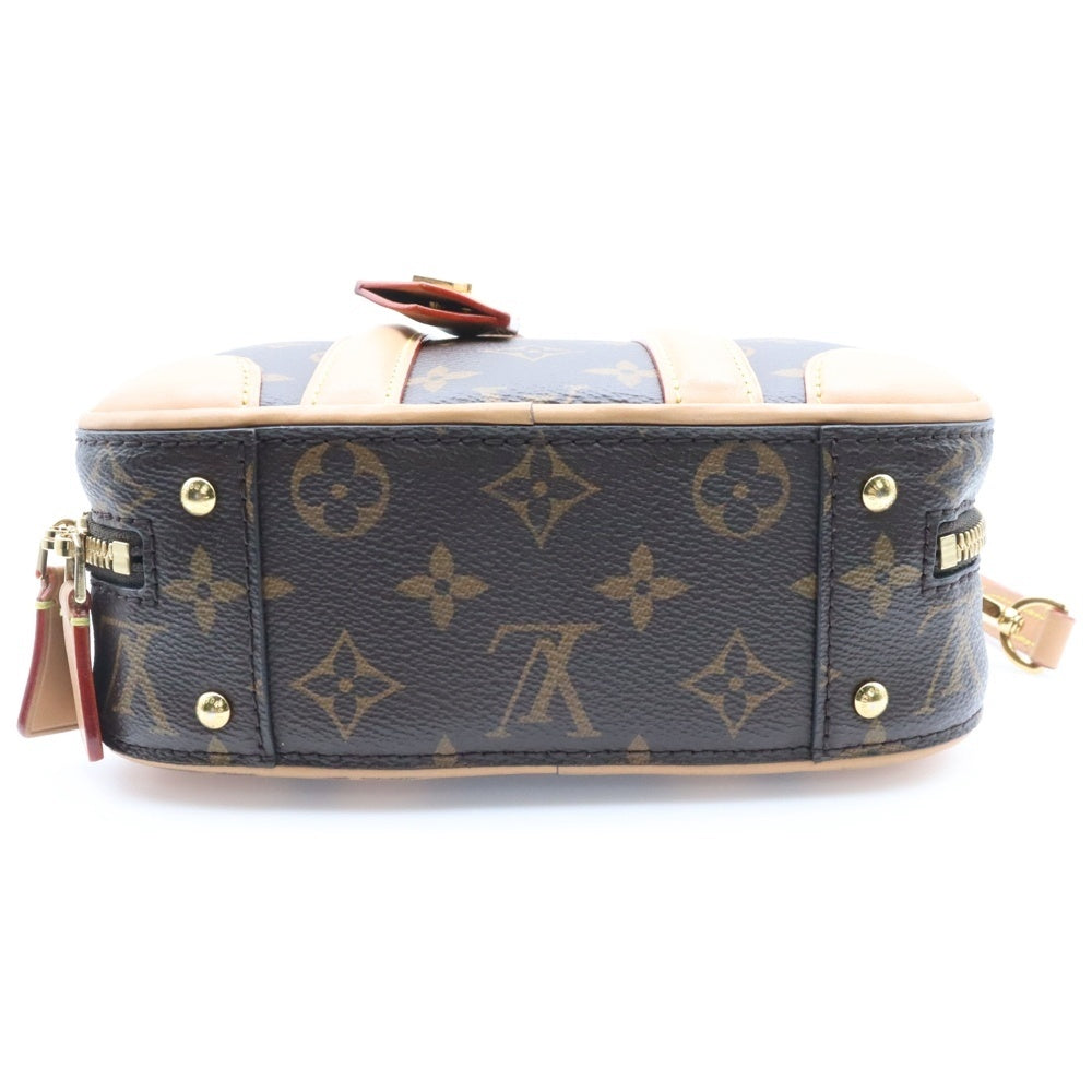 LOUIS VUITTON(ルイヴィトン) モノグラム ヴァリゼットBB ショルダーバッグ ブラウン PVCレザー M44804