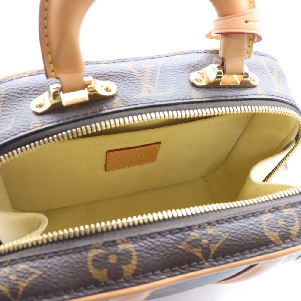 LOUIS VUITTON(ルイヴィトン) モノグラム ヴァリゼットBB ショルダーバッグ ブラウン PVCレザー M44804