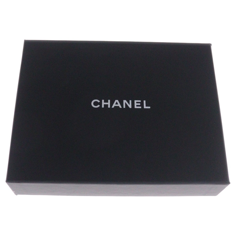 CHANEL(シャネル) マトラッセ ココマーク スター コンパクトウォレット 三つ折り財布 コインケース ライトブルー ラムスキン シルバー金具 AP4812
