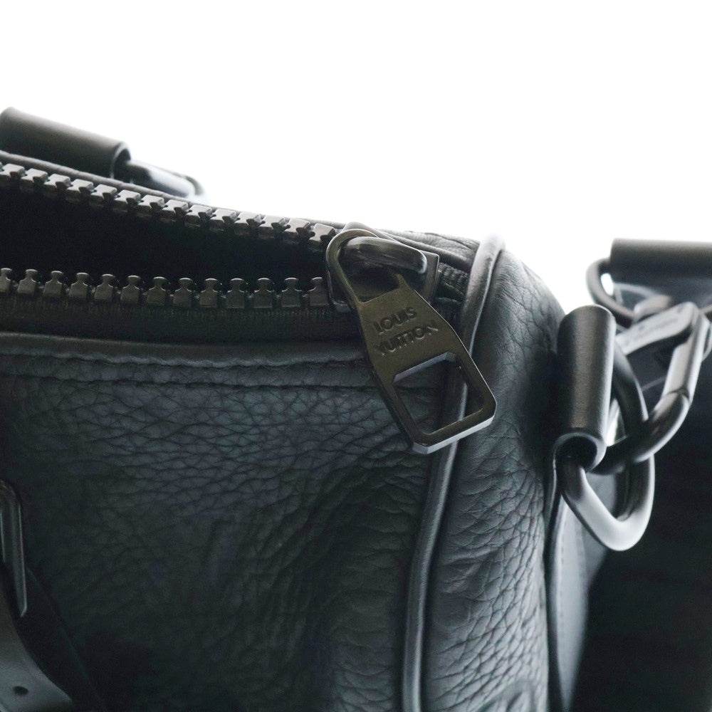 LOUIS VUITTON(ルイヴィトン) モノグラムトリヨン キーポルバンドリエール25 2WAYバッグ ショルダーバッグ ハンドバッグ ブラック レザー ブラック金具 M20900