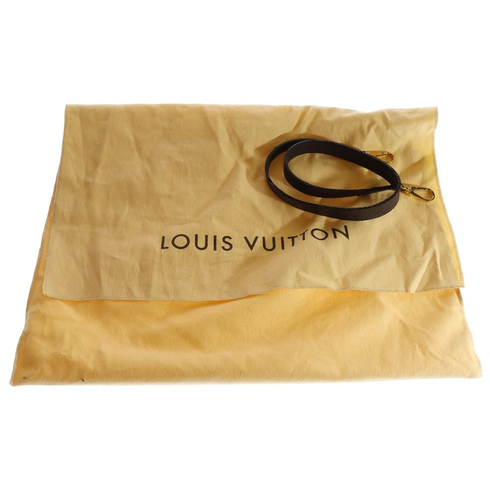 LOUIS VUITTON(ルイヴィトン) モノグラム・アンプラント モンテーニュMM テール 2WAYバッグ ハンドバッグ ショルダーバッグ ゴールド金具 ブラウン レザー M41047