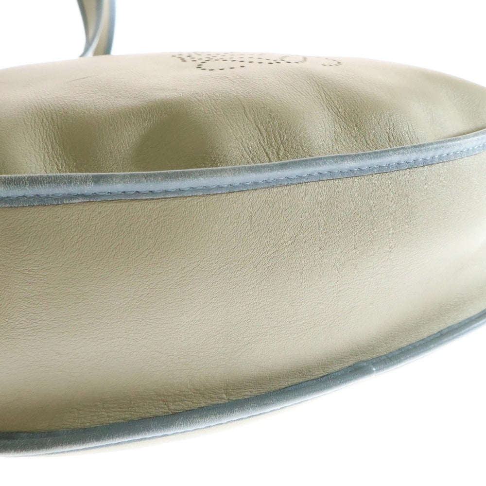 LOEWE(ロエベ) ソフィア ショルダーバッグ ワンショルダーバッグ アイボリー×ライトブルー ゴールド金具 レザー