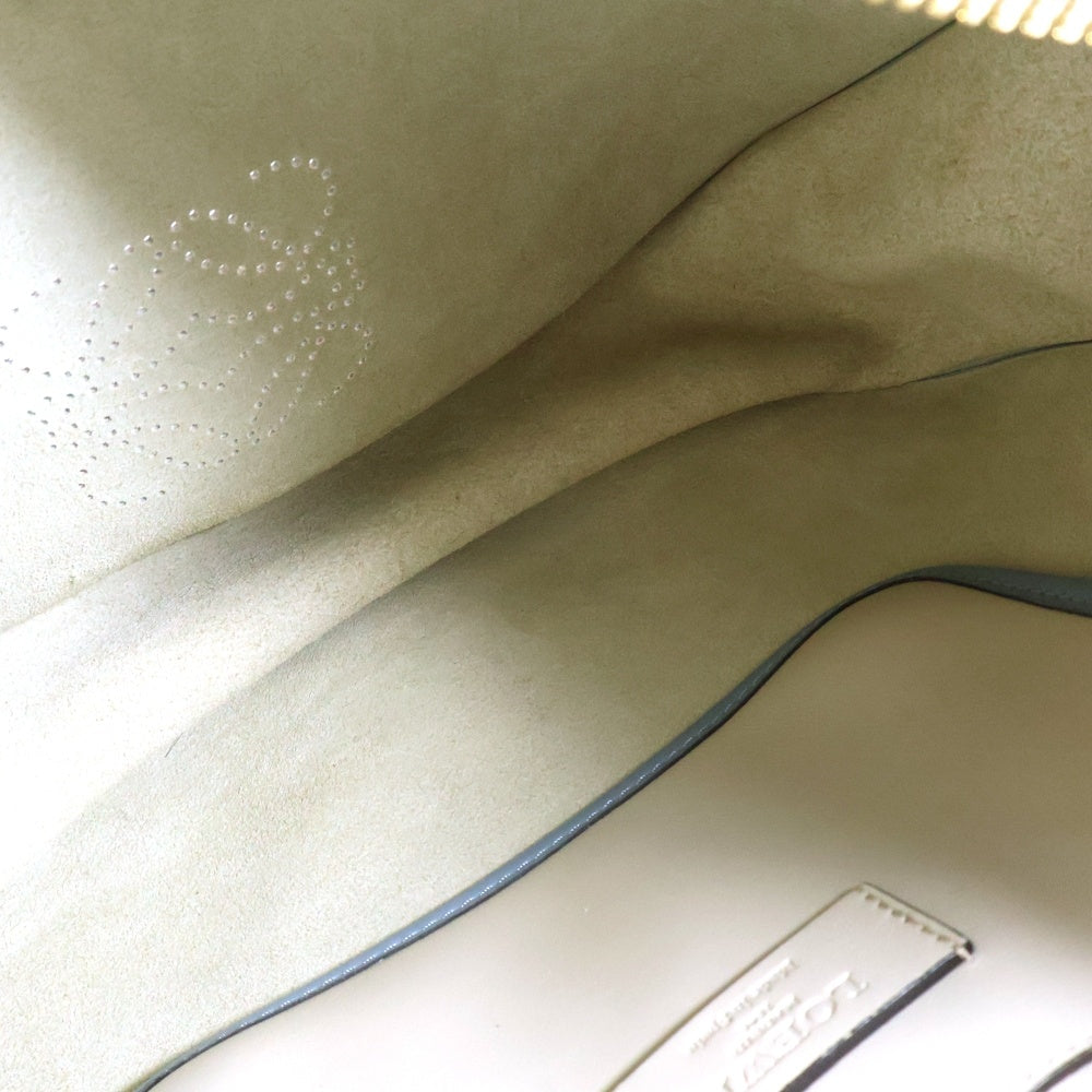 LOEWE(ロエベ) ソフィア ショルダーバッグ ワンショルダーバッグ アイボリー×ライトブルー ゴールド金具 レザー