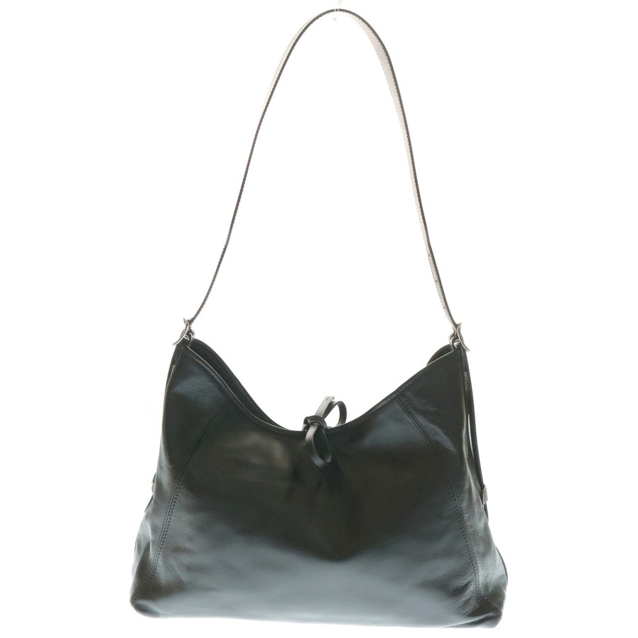 LOUIS VUITTON(ルイヴィトン) キャリーオール・バイブ MM トートバッグ ハンドバッグ ノワール ブラック×ブラウン シルバー金具 M25143