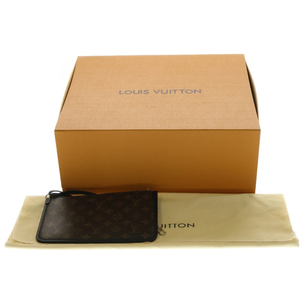 LOUIS VUITTON(ルイヴィトン) キャリーオール・バイブ MM トートバッグ ハンドバッグ ノワール ブラック×ブラウン シルバー金具 M25143