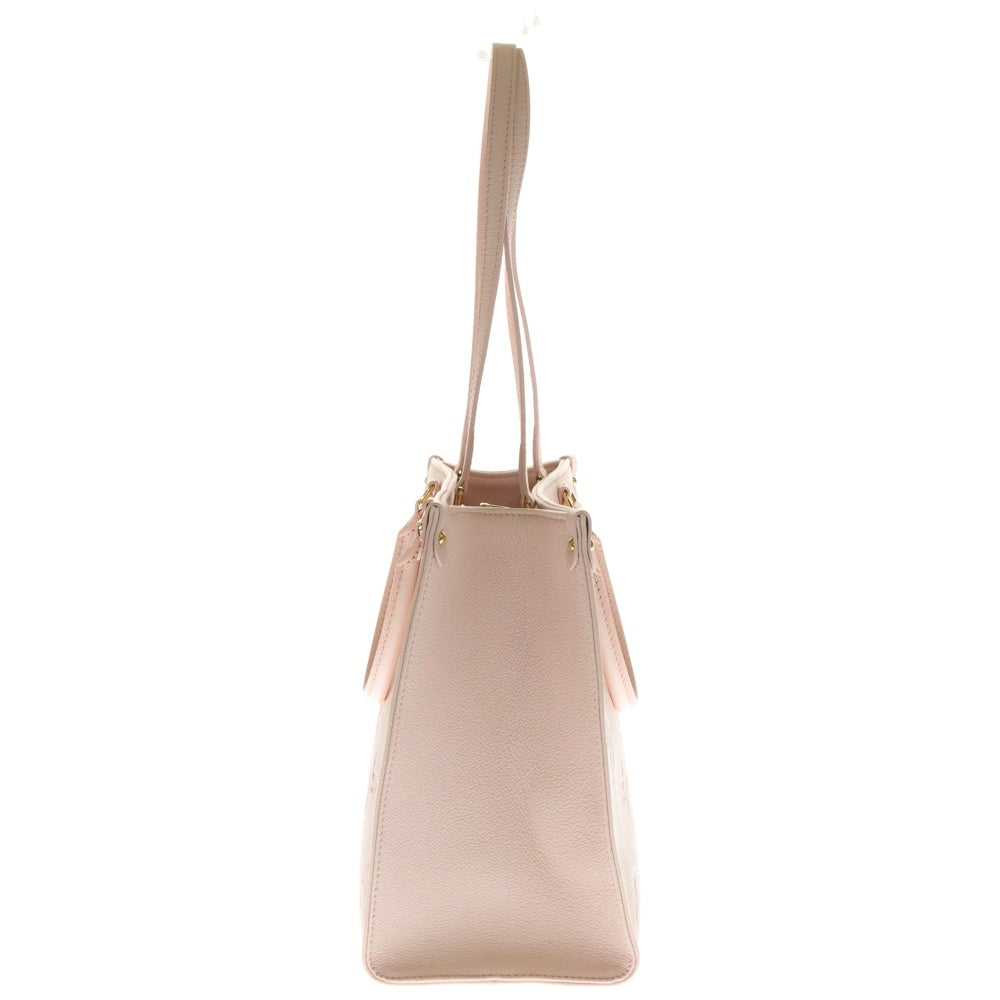 LOUIS VUITTON(ルイヴィトン) モノグラムアンプラント オンザゴーMM ハンドバッグ トートバッグ ピンク レザー RFID M46542