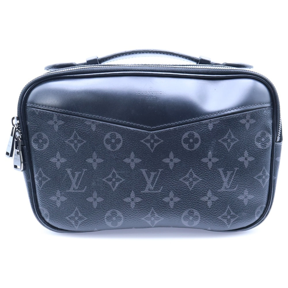 LOUIS VUITTON(ルイヴィトン) モノグラムエクリプス バムバッグ ショルダーバッグ ウエストバッグ ブラック PVCレザー M42906