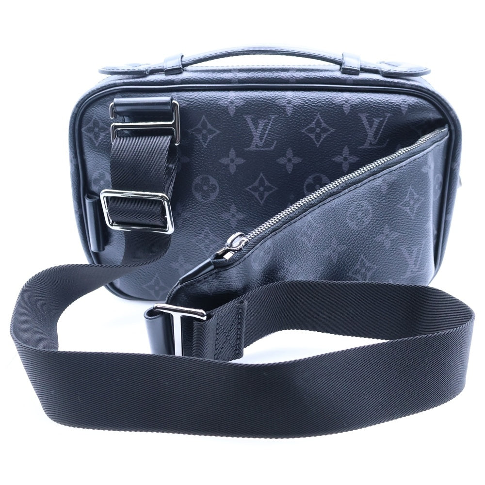 LOUIS VUITTON(ルイヴィトン) モノグラムエクリプス バムバッグ ショルダーバッグ ウエストバッグ ブラック PVCレザー M42906