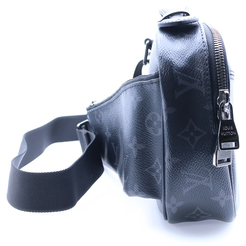 LOUIS VUITTON(ルイヴィトン) モノグラムエクリプス バムバッグ ショルダーバッグ ウエストバッグ ブラック PVCレザー M42906