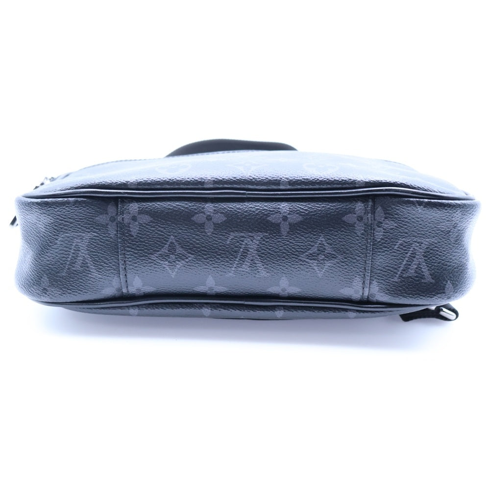 LOUIS VUITTON(ルイヴィトン) モノグラムエクリプス バムバッグ ショルダーバッグ ウエストバッグ ブラック PVCレザー M42906
