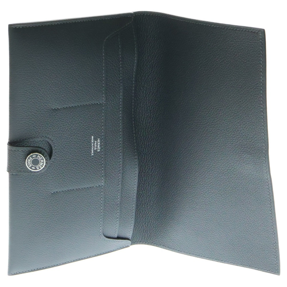 HERMES(エルメス) R.M.S トゥタンマン グリミスティ エバーカラー シルバー金具 札入れ 小物入れ W刻印