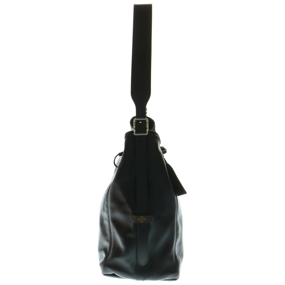 LOUIS VUITTON(ルイヴィトン) キャリーオール バイブMM ノワール ブラック レザー ショルダーバッグ ハンドバッグ RFID M25143