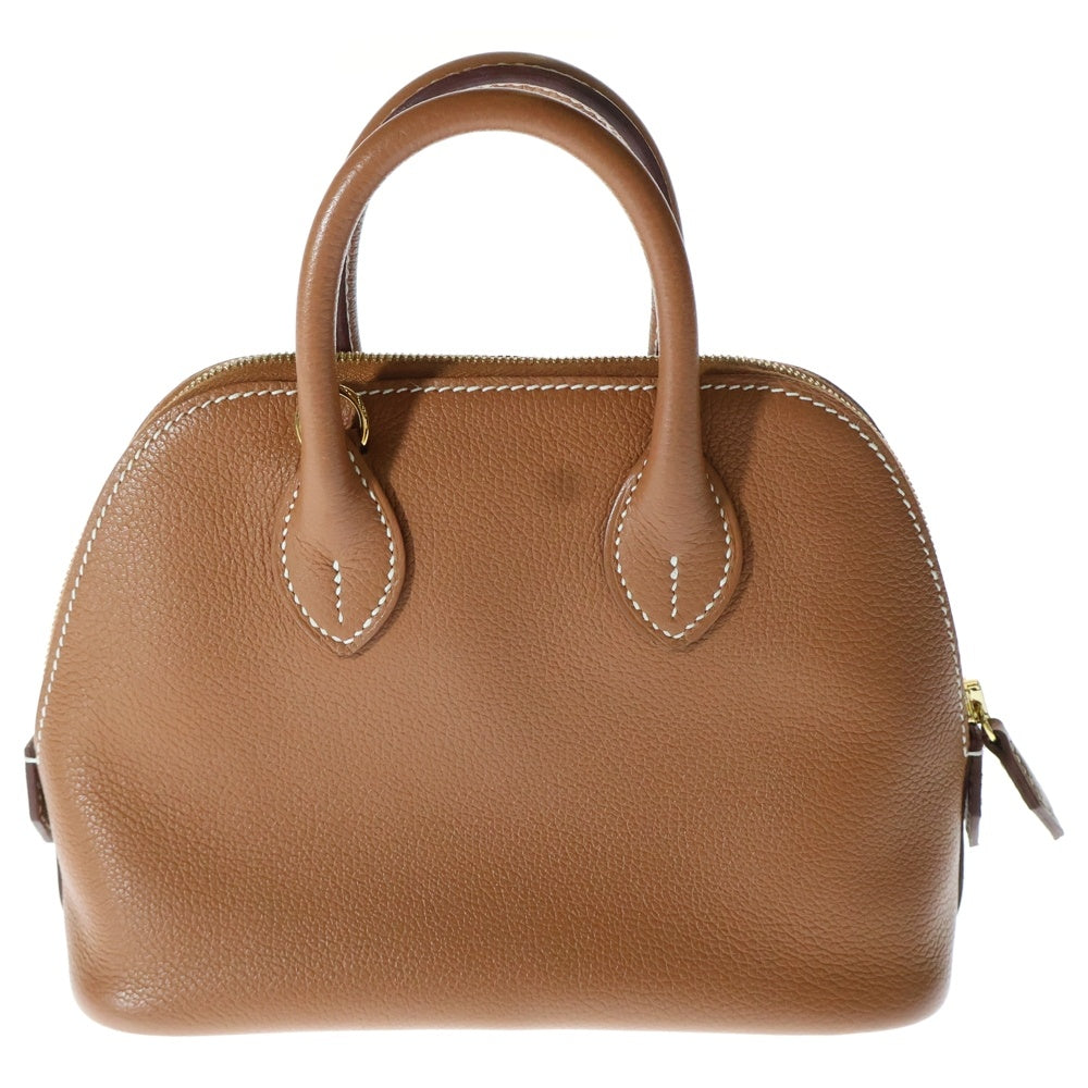 HERMES(エルメス) ボリード 1923 ミニ 2wayショルダーバッグ ハンドバッグ ゴールド エヴァーカラー ゴールド金具 K刻印