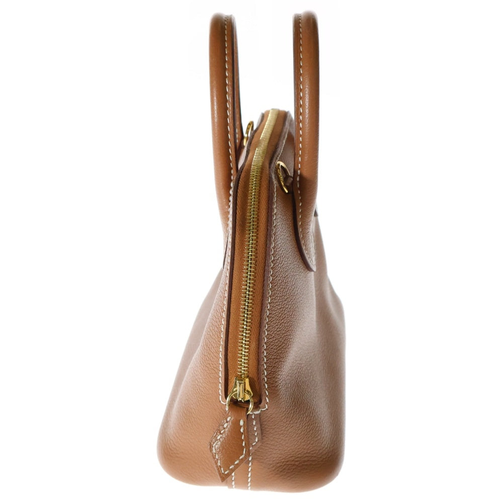 HERMES(エルメス) ボリード 1923 ミニ 2wayショルダーバッグ ハンドバッグ ゴールド エヴァーカラー ゴールド金具 K刻印