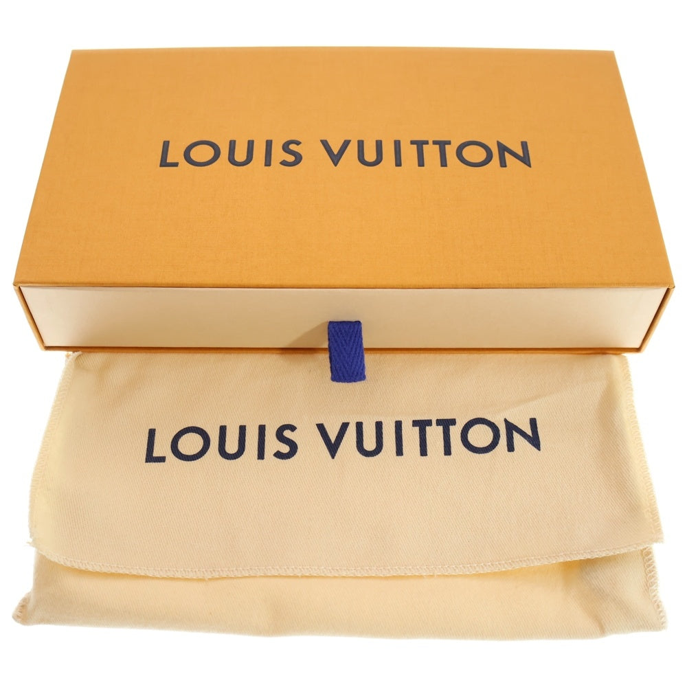 LOUIS VUITTON(ルイヴィトン) モノグラムアンプラント ジッピーウォレット メタリックブルー 長財布 RFID M82838