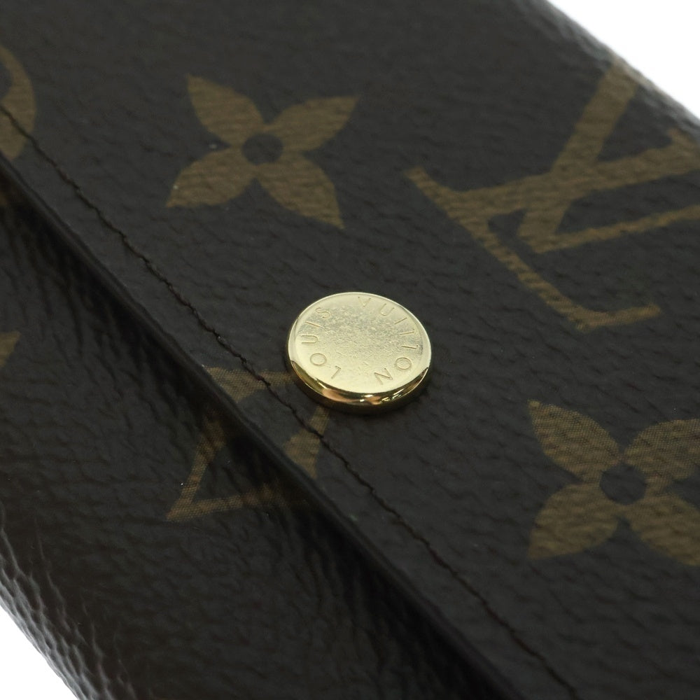 LOUIS VUITTON(ルイヴィトン) モノグラム ミュルティクレ6 フューシャ キーリング キーケース バッグチャーム ブラウン×ピンク ゴールド金具 PVC M11456