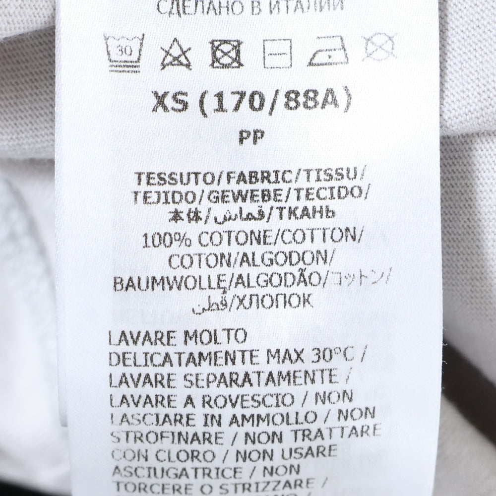 GUCCI(グッチ) 袖ロゴ グラフィックプリント ホースビット クルーネック 半袖Tシャツ カットソー グレー 771758