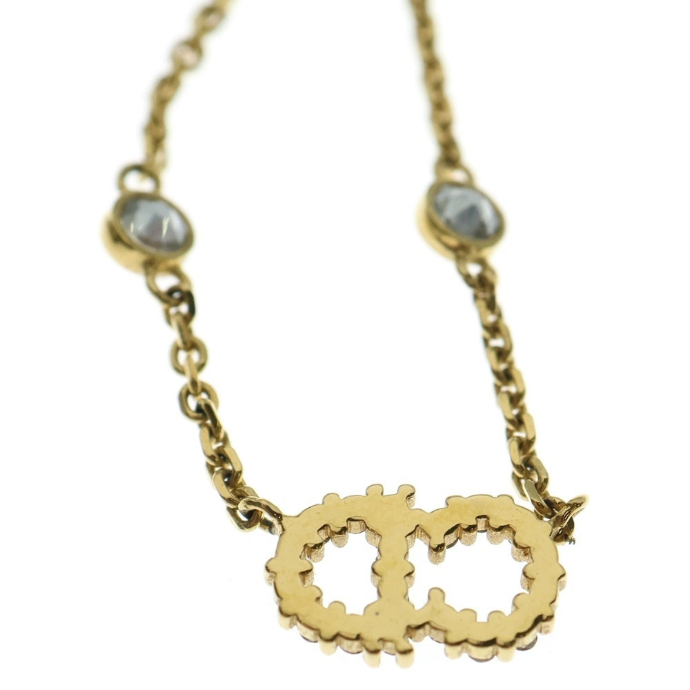 Christian Dior CDロゴ ネックレス ペンダント パール ゴールド Christian Dior(クリスチャンディオール) CDロゴ フェイクパール