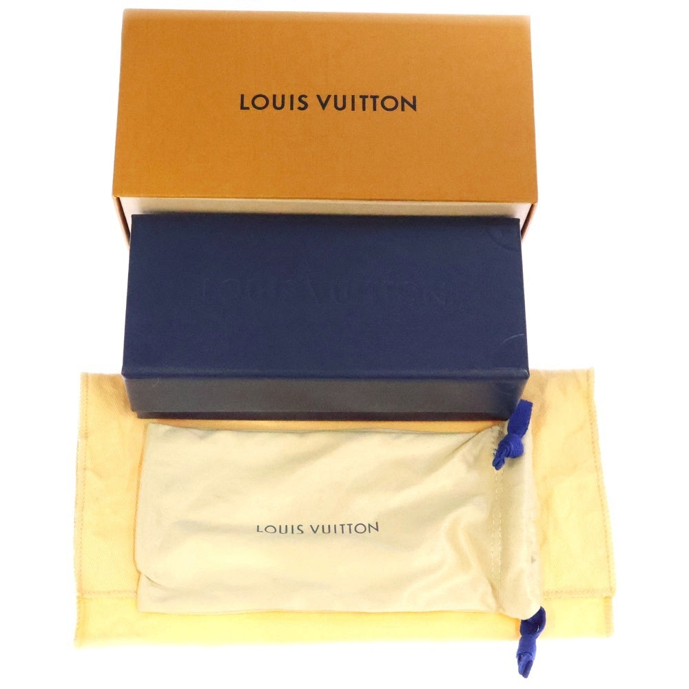 LOUIS VUITTON(ルイヴィトン) マイ モノグラム フェイム レクタングル ウェリントンフレーム カラーレンズ サングラス メガネ 眼鏡 アイウェア ゴールド金具 ブラック Z2136U
