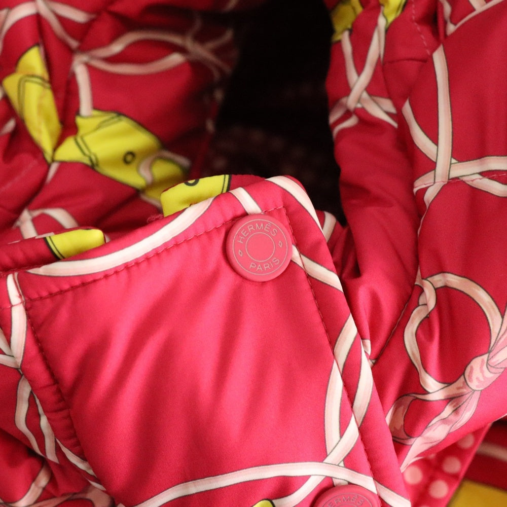 【新品】25SS新作リバーシブル★HERMES エルメスセリエ ダウンジャケット HERMES(エルメス) ROSE FLASH ローズフラッシュ リバーシブル セリエ