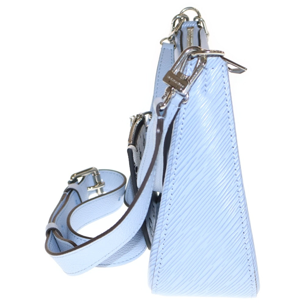 LOUIS VUITTON(ルイヴィトン) エピ マレルNM 2WAYバッグ ハンドバッグ ショルダーバッグ チェーンバッグ ライトブルー レザー シルバー金具 M59486