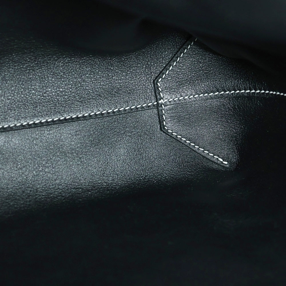 HERMES(エルメス) Double Sens ドゥブルセンス36 トリヨンクレマンス リバーシブルレザートートバッグ ブラック