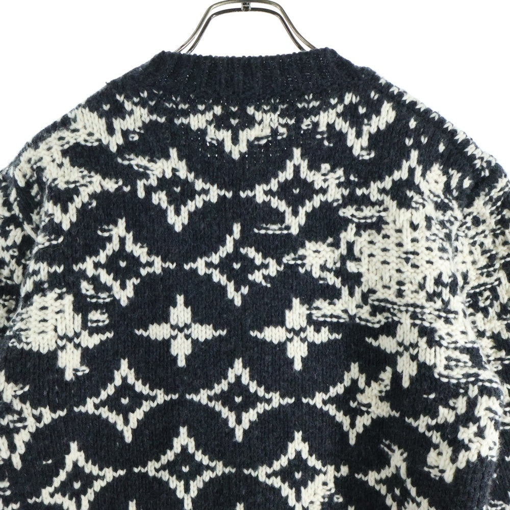 LOUIS VUITTON(ルイヴィトン) 20AW ディストーテッドモノグラム ニット