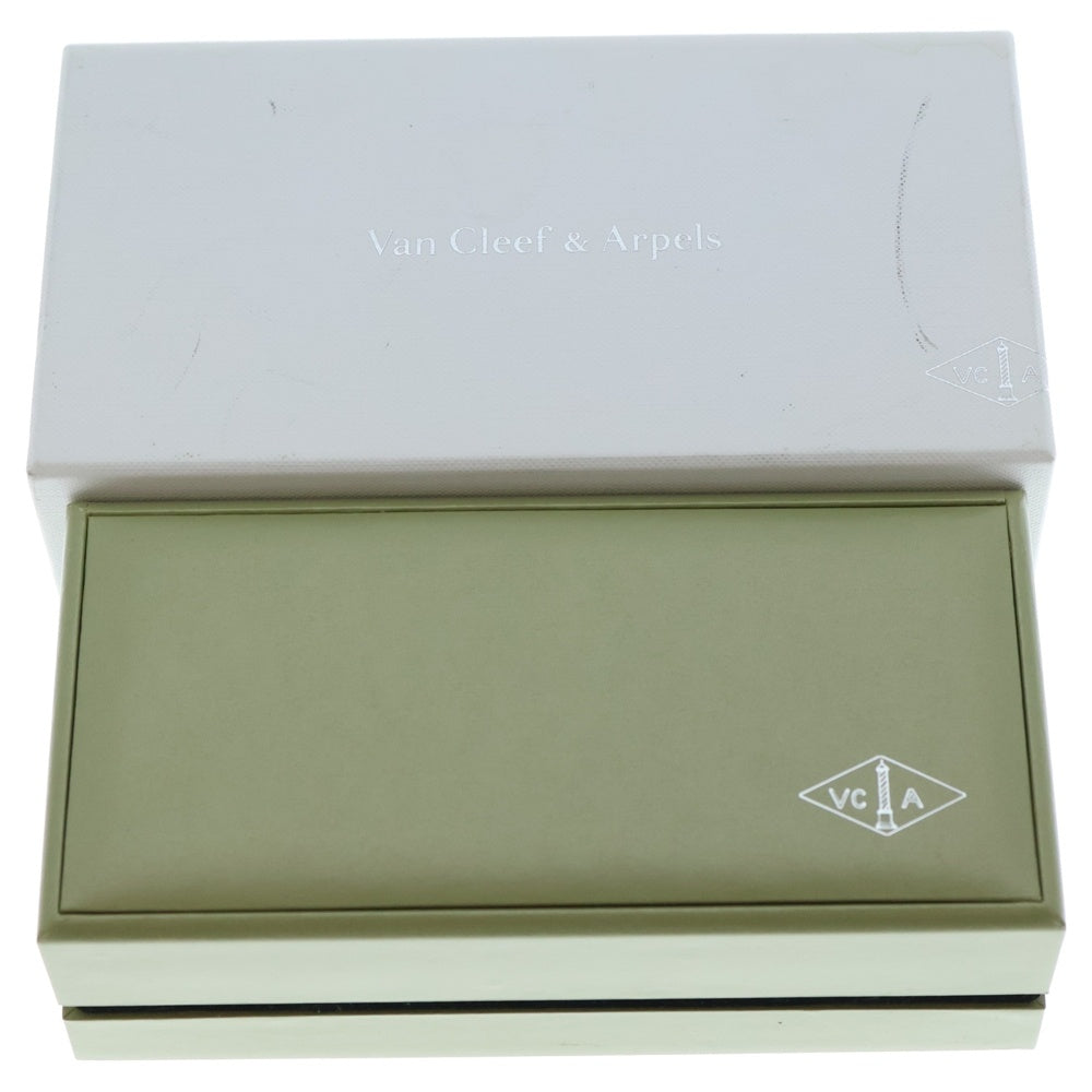 Van Cleef & Arpels(ヴァンクリーフアンドアーペル) ピュアアルハンブラ ブラックマザーオブパール 4Pモチーフ ブレスレット Au750 K18 WG ホワイトゴールド