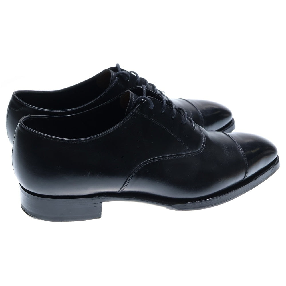 三陽山長(サンヨウヤマチョウ) 友之介 ストレートチップ レザー レースアップ ローカット ドレス ビジネスシューズ ブラック R309