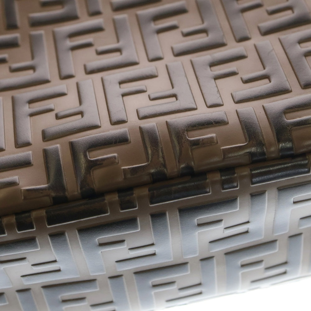 FENDI(フェンディ) ズッカ バックパック スモール リュック ブラウン レザー 8BZ038