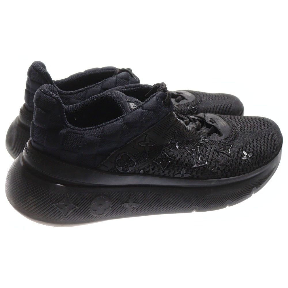 LOUIS VUITTON(ルイヴィトン) ショーアップ ライン モノグラム ダミエ メッシュ レースアップ ローカットシューズ スニーカー ブラック 1A9JRI