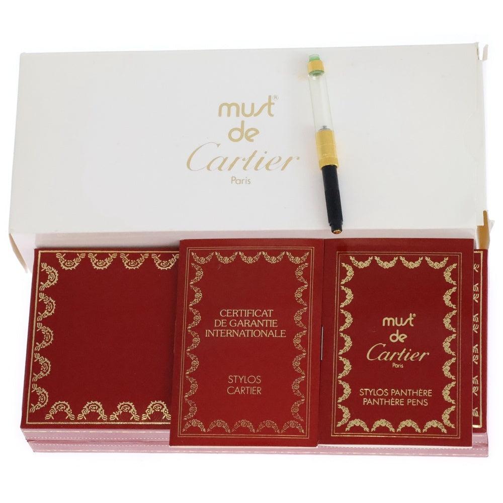 Cartier(カルティエ) パンテール ドゥ カルティエ 万年筆 ペン先18K ゴールド