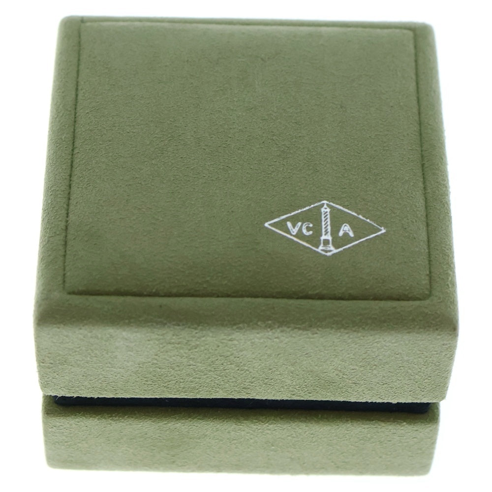 Van Cleef & Arpels(ヴァンクリーフアンドアーペル) ヴィンテージアルハンブラ グリーン セーブル 1PD ネックレス Au750 K18 WG ホワイトゴールド 2022年ホリデー レディース