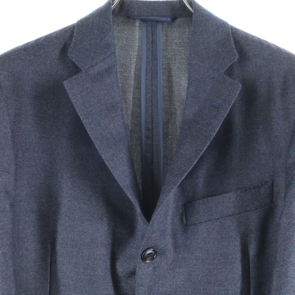 BELVEST(ベルベスト) カシミヤ 3B テーラードジャケット ネイビー G10307