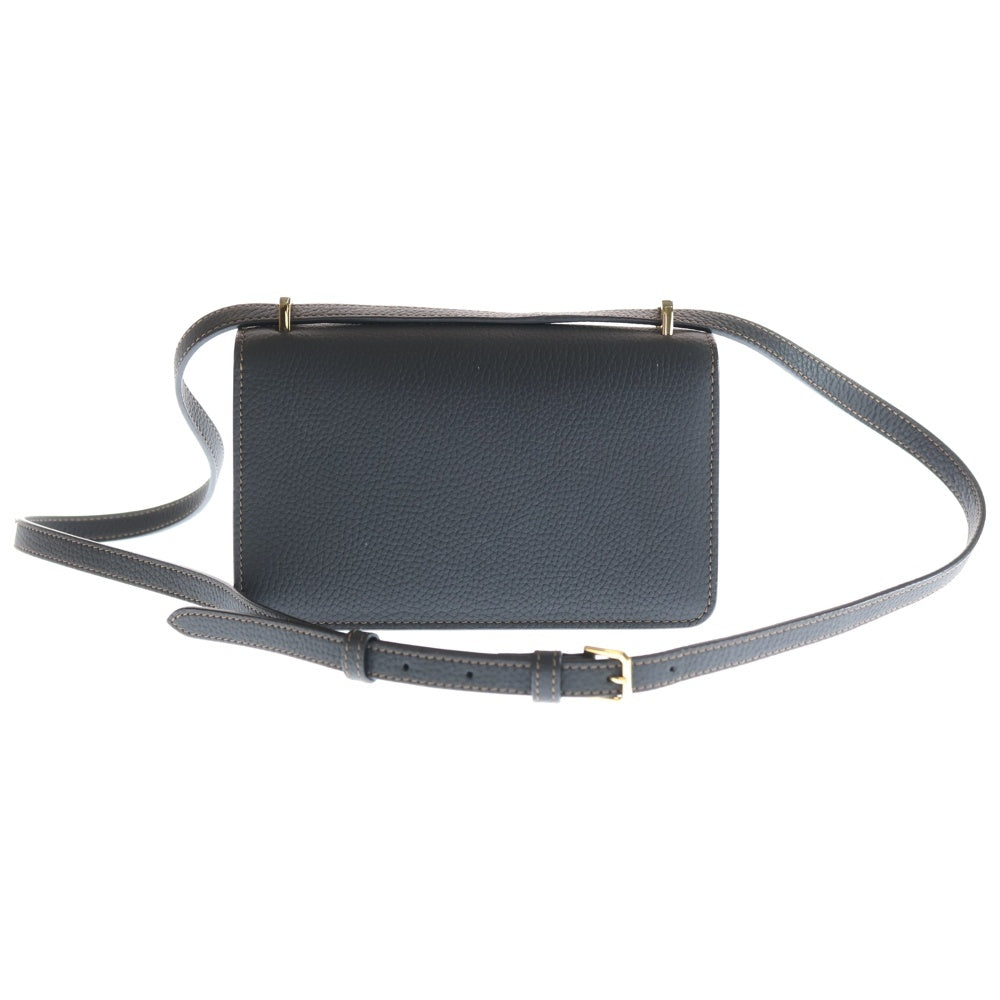 BURBERRY(バーバリー) TBロゴ ショルダーバッグ ハンドバッグ ブラック レザー 8063125 レディース