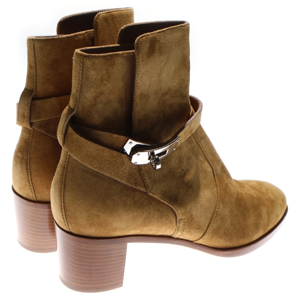 HERMES(エルメス) ケリーブーツ ネオ スエードレザー ヒール