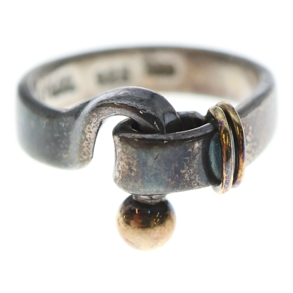 TIFFANY & Co.(ティファニー) フック&アイリング 925/750 ゴールド×シルバー 指輪 アクセサリー ジュエリー レディース