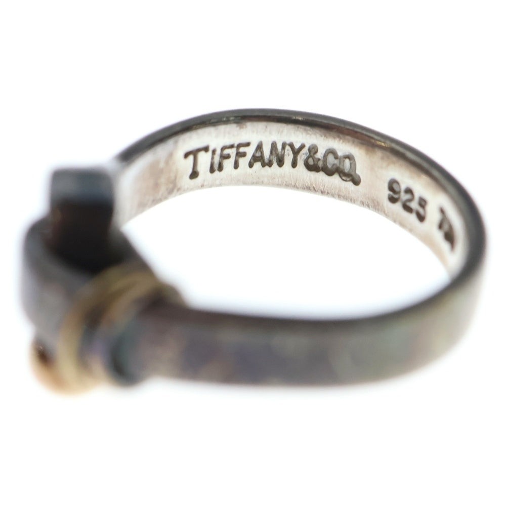 TIFFANY & Co.(ティファニー) フック&アイリング 925/750 ゴールド
