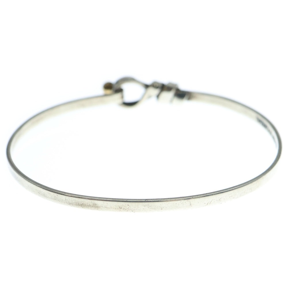 TIFFANY & Co.(ティファニー) フック&アイ バングル 925/750 シルバー/ゴールド レディース